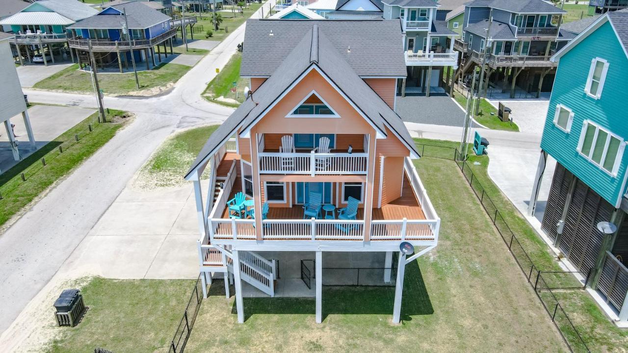 Spring Break Specials! Front Row Views - Tiki Bar - Playground Bolivar Peninsula Exterior foto